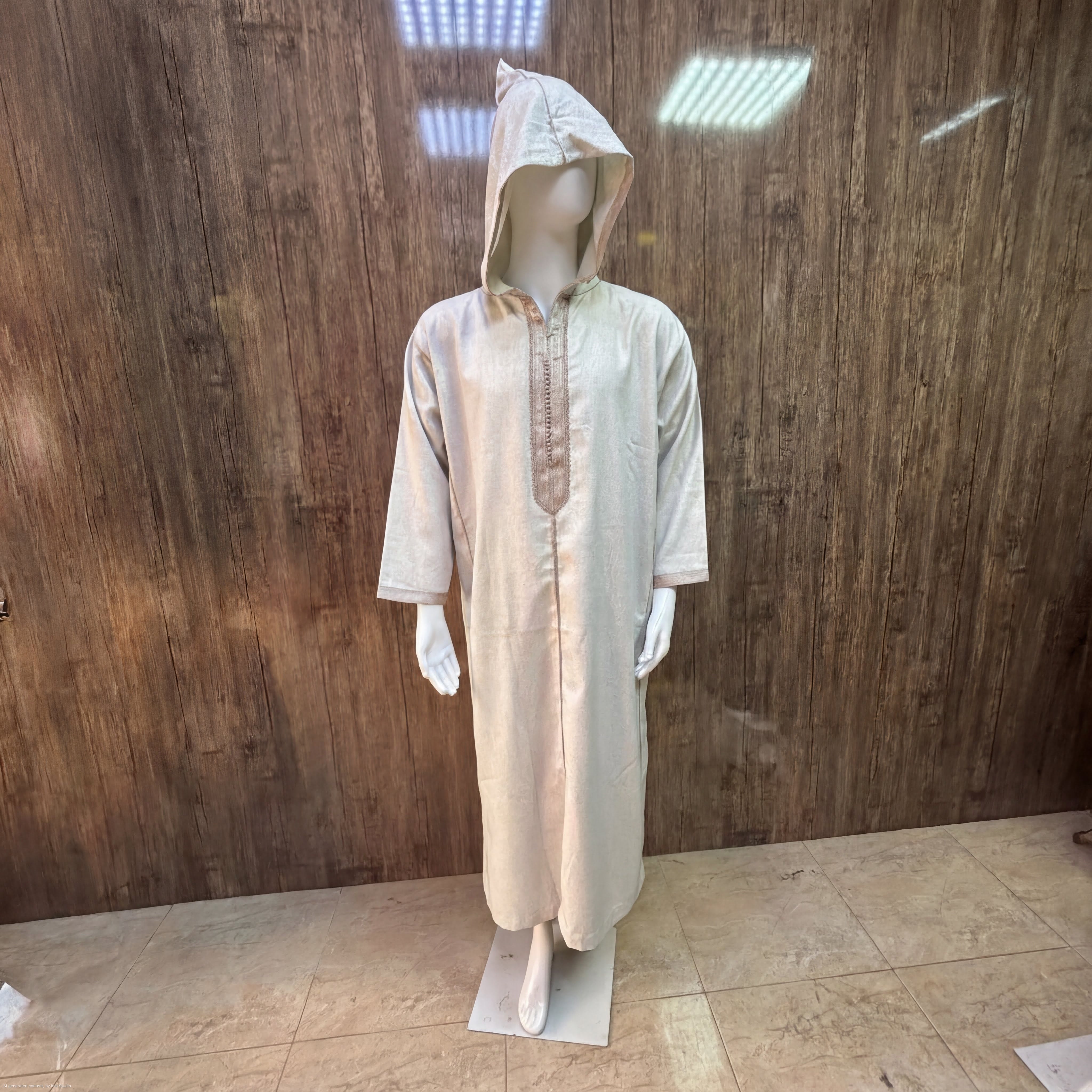 جلابة رجالية مغربية عصرية