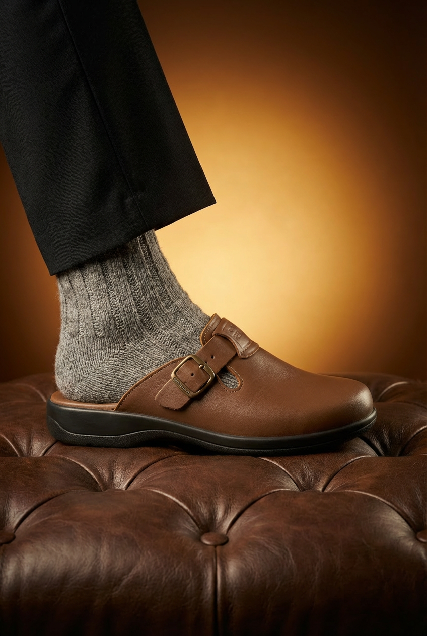 صابو طبي رجالي من الجلد الطبيعي